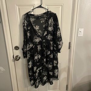 Torrid High-Low Button Down